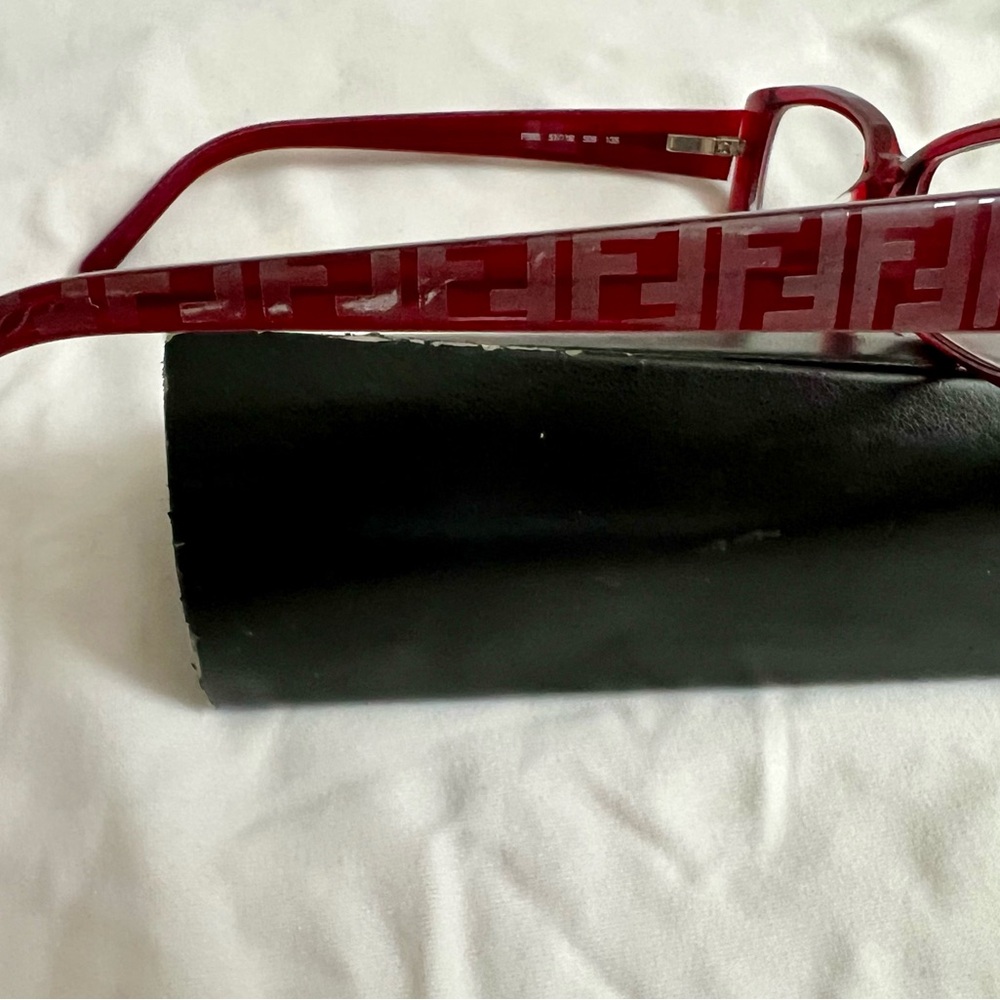 Fendi Red glasses prescription retro glasses F906